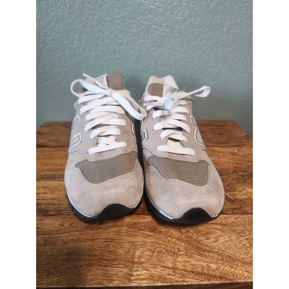 New Balance 996 Made in USA Mens Grey Suede Sneakers U996GR Size 9